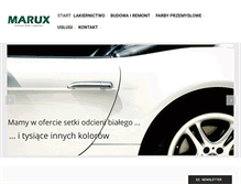 Tablet Screenshot of marux.pl